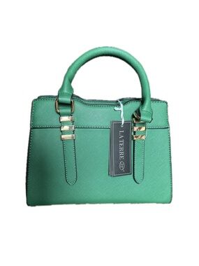 La Terre Emerald Top-Handle Satchel